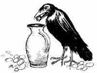 The Crow And The Pitcher